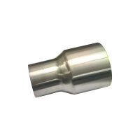 Edelstahl Reduzierung Außen Ø 51mm auf 76mm